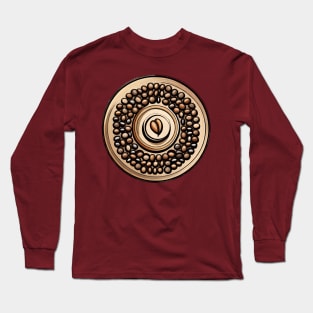 The Energizing Clan: Unveiling the Caffeine Family Long Sleeve T-Shirt